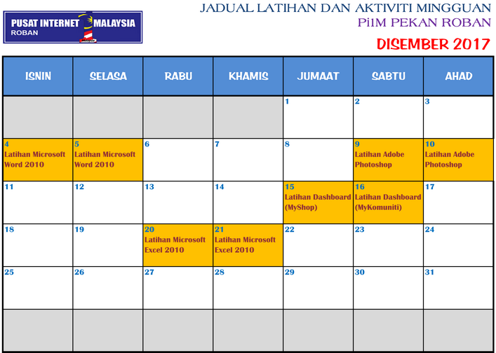 JADUAL DIS17